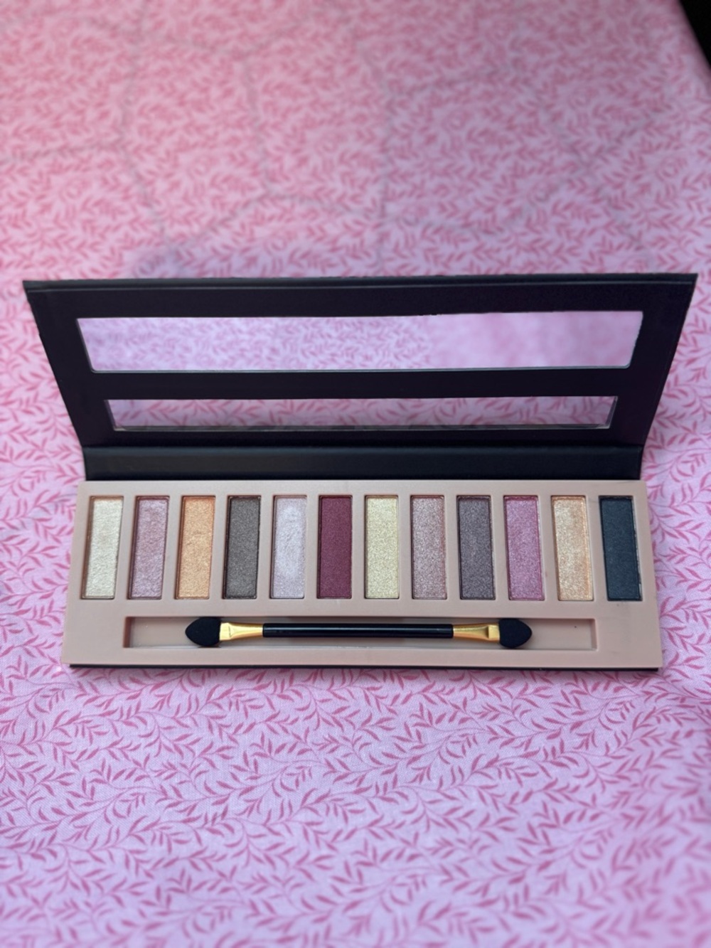 naked cosmetics Nude & Pink Shimmer 12-Color Eyeshadow Palette